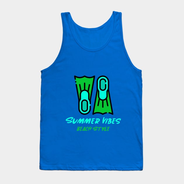 SUMMER VIBES Tank Top by bodyinsurf